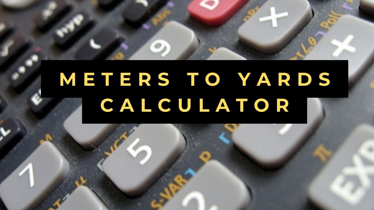 Meters To Yards Calculator