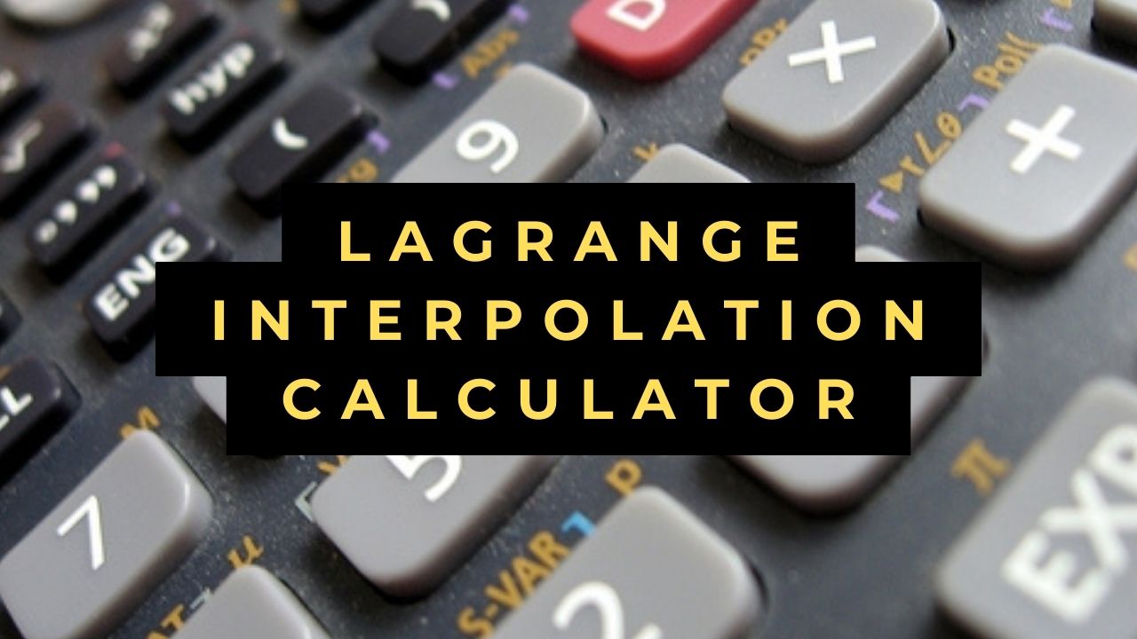 Lagrange Interpolation Calculator